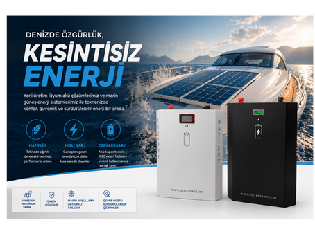 Denizde Kesintisiz Güç: Marin Güneş Enerjisi Sistemlerinde Lityum Devrimi