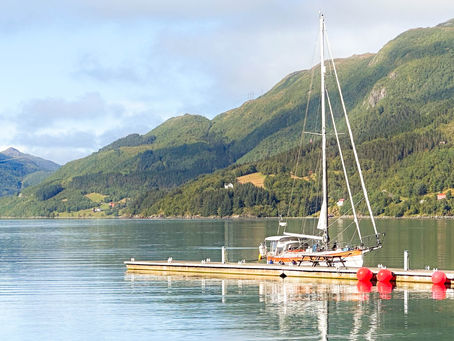 Nach 489 sm Bodø wie geplant und ohne Probleme in 16 Tagen erreicht