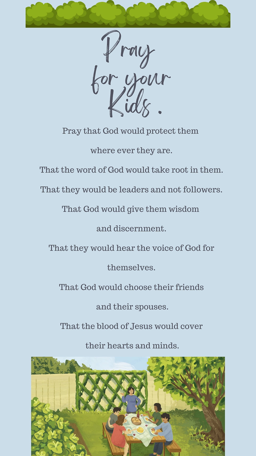 Thumbnail: A Mother's prayer for her Children