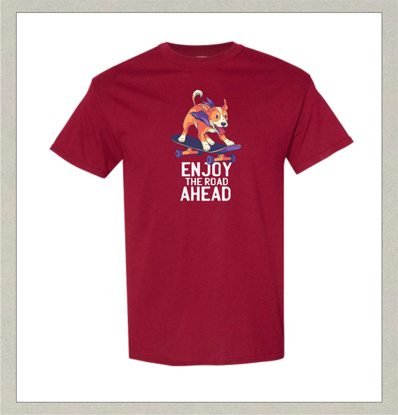 Thumbnail: Garnet t shirt - front view
