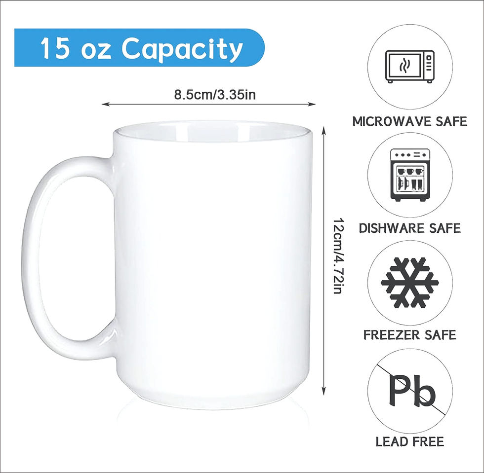 ceramic mug size