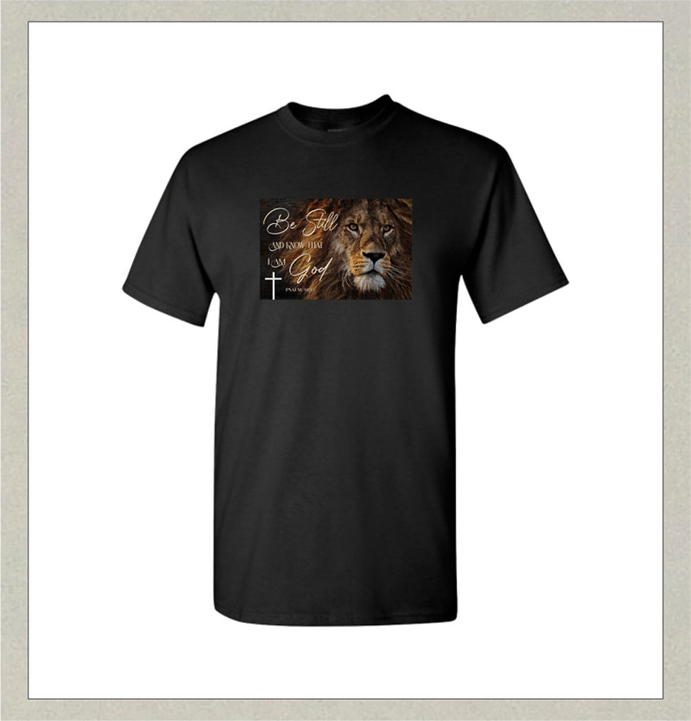 Thumbnail: Black T shirt front view