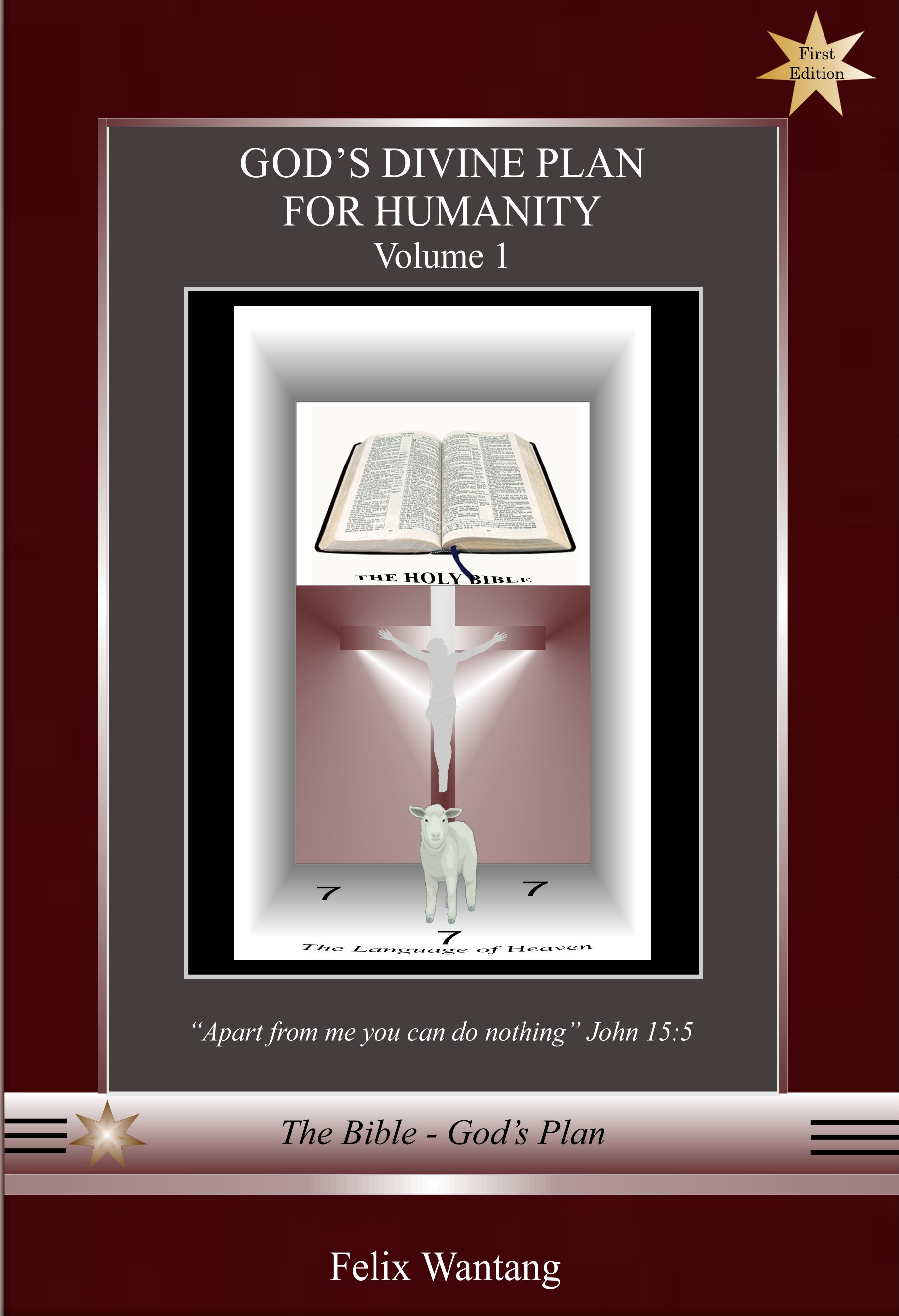 God's Divine Plan for Humanity Vol.1 - Front Cover