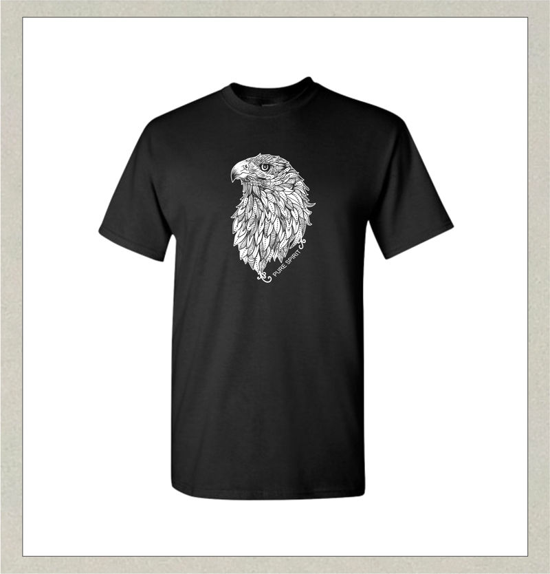 Thumbnail: Black T shirt front view