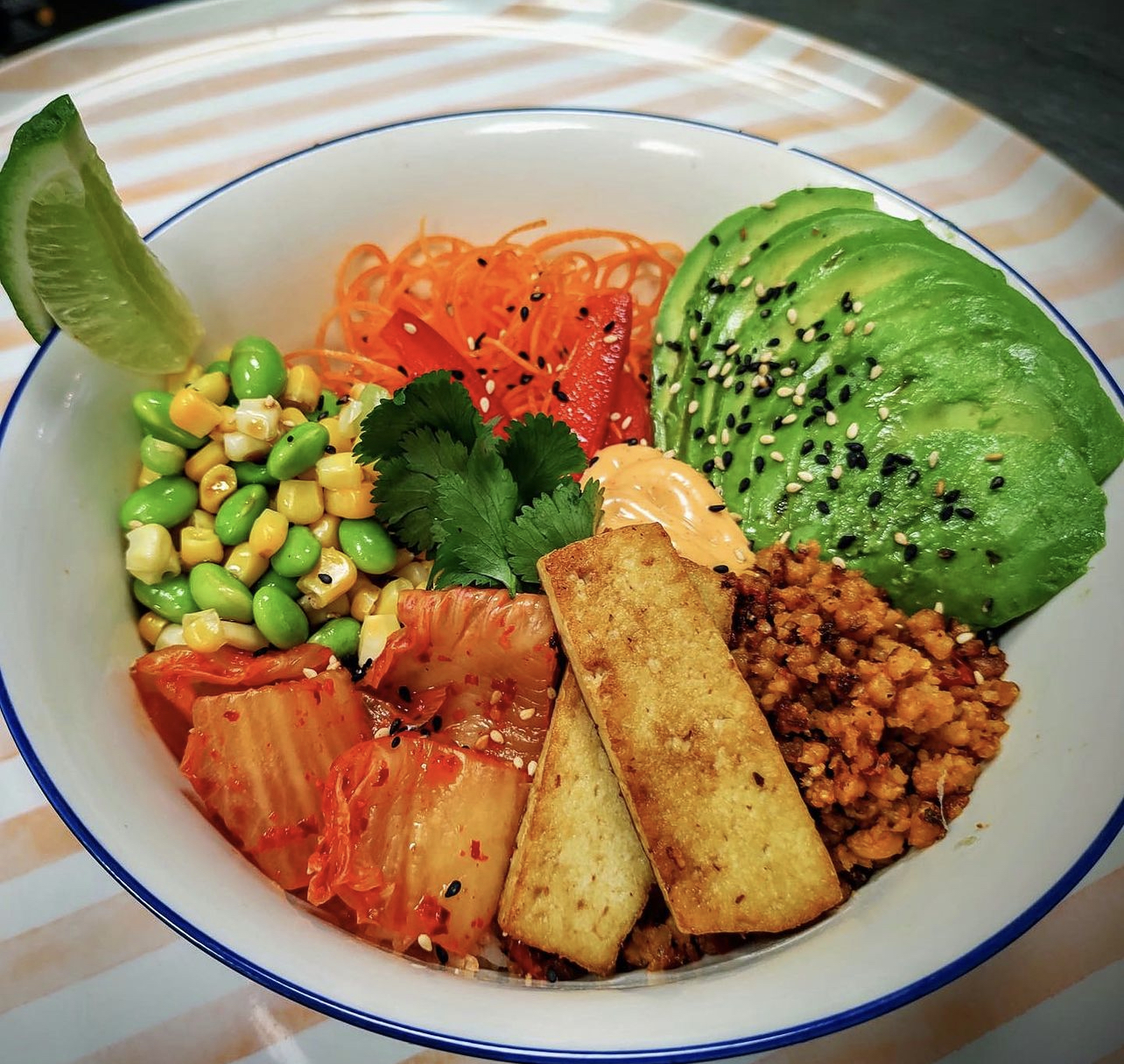 Arranged Food and Objects