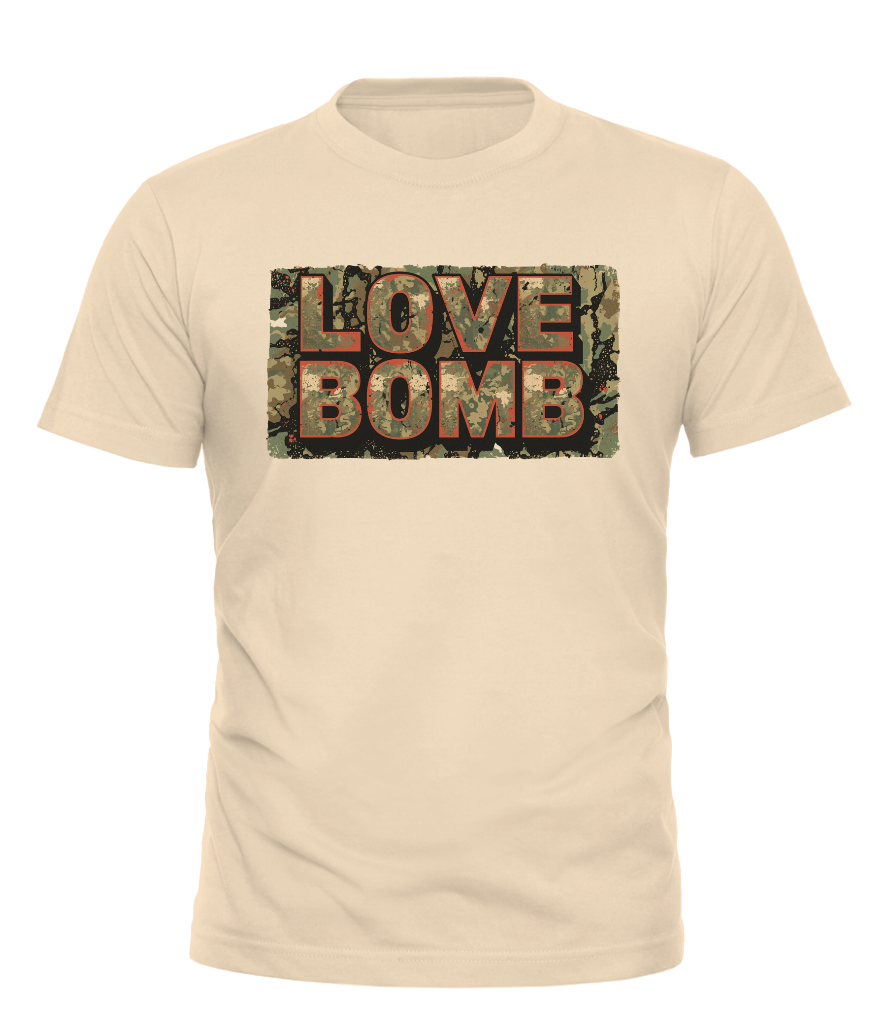 Love Bomb Minor Camo Tee Shirt