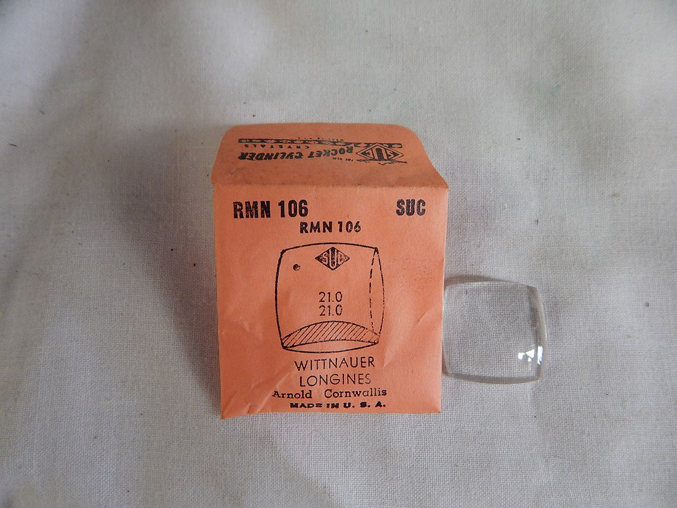 Thumbnail: Vintage Plastic Watch Crystals