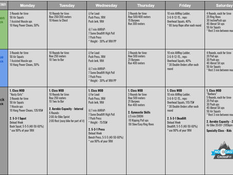 January 24th - 29th Programming