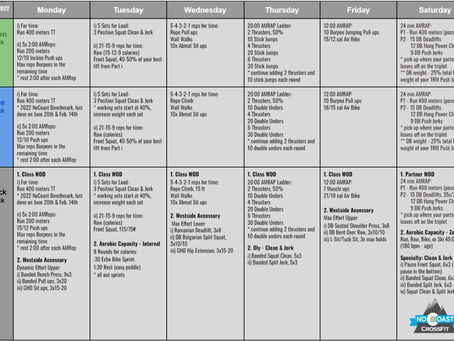 October 10th - 15th Programming