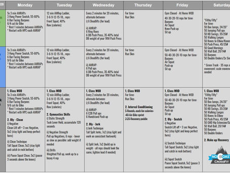 November 23rd - 28th Programming
