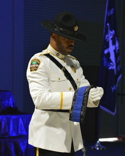 The Thin Blue Line of Courage.