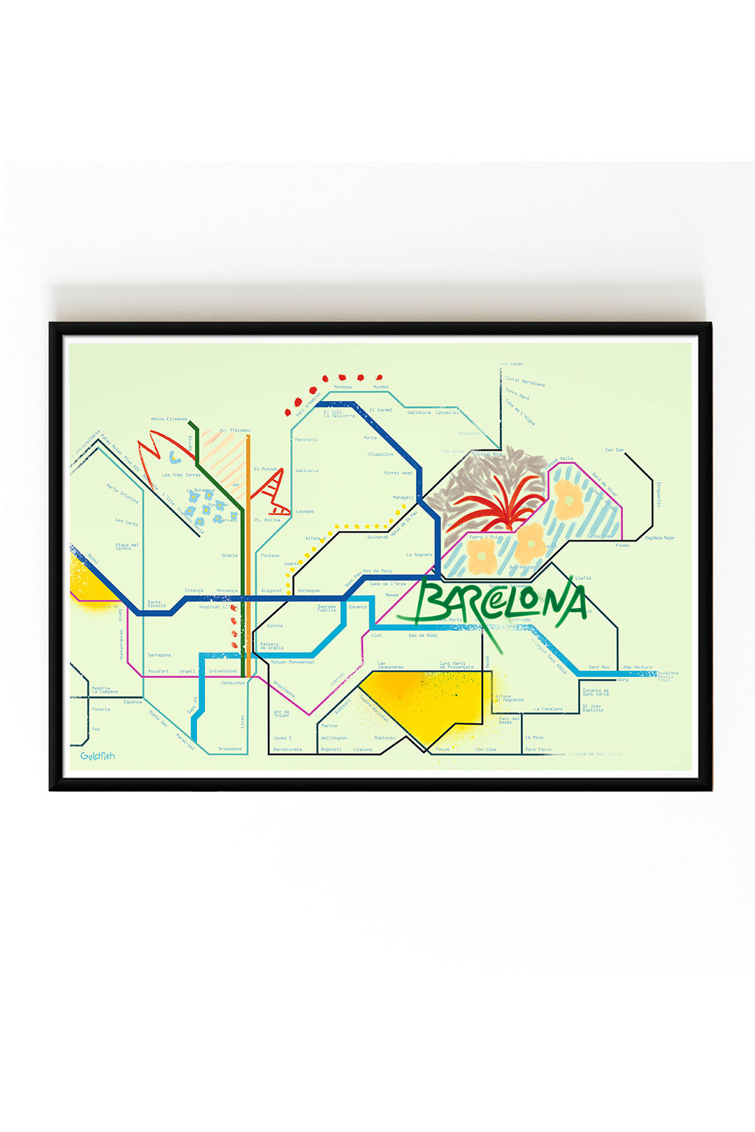 Barcelona Map