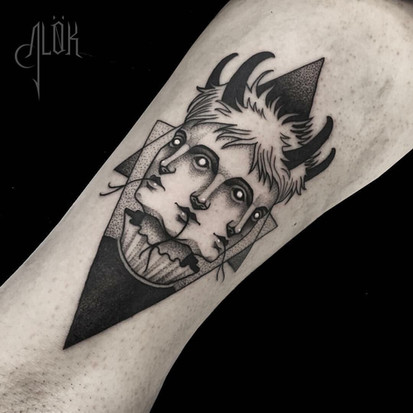 Blackwork Tattoos | Carina Alok