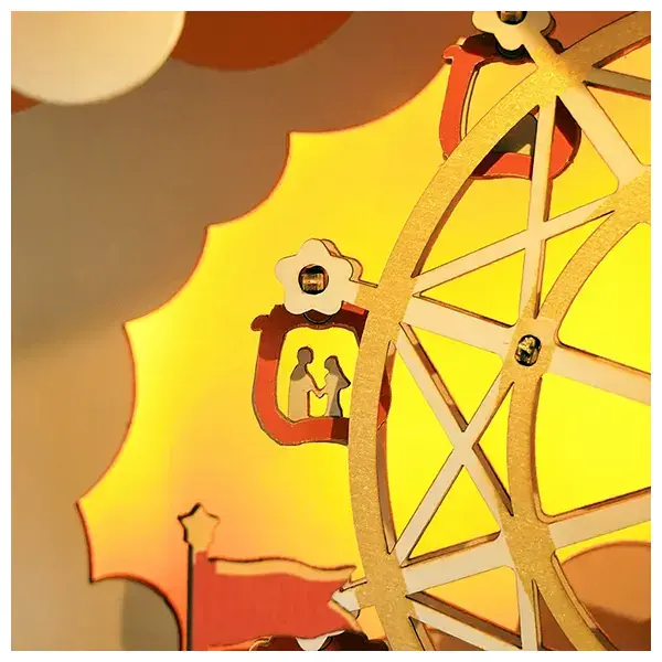Thumbnail: Oldskool TV muziekdoosmet licht en animatie
