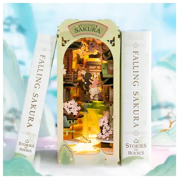 Boekensteun  Falling Sakura