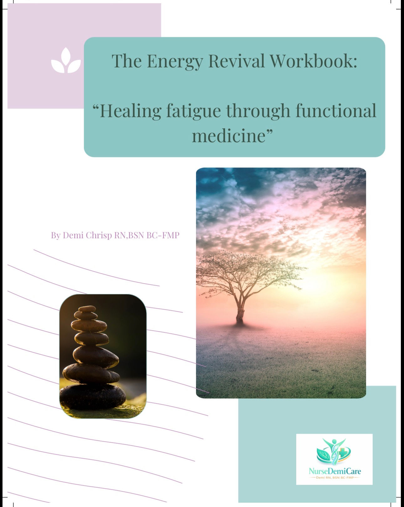 The Energy Revival Workbook cover by Dr. Mona Cheng