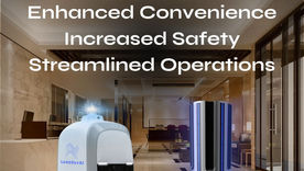 Elevate Luxury Living: LandSkyAI's Cutting-Edge Health Guard and Delivery Robots