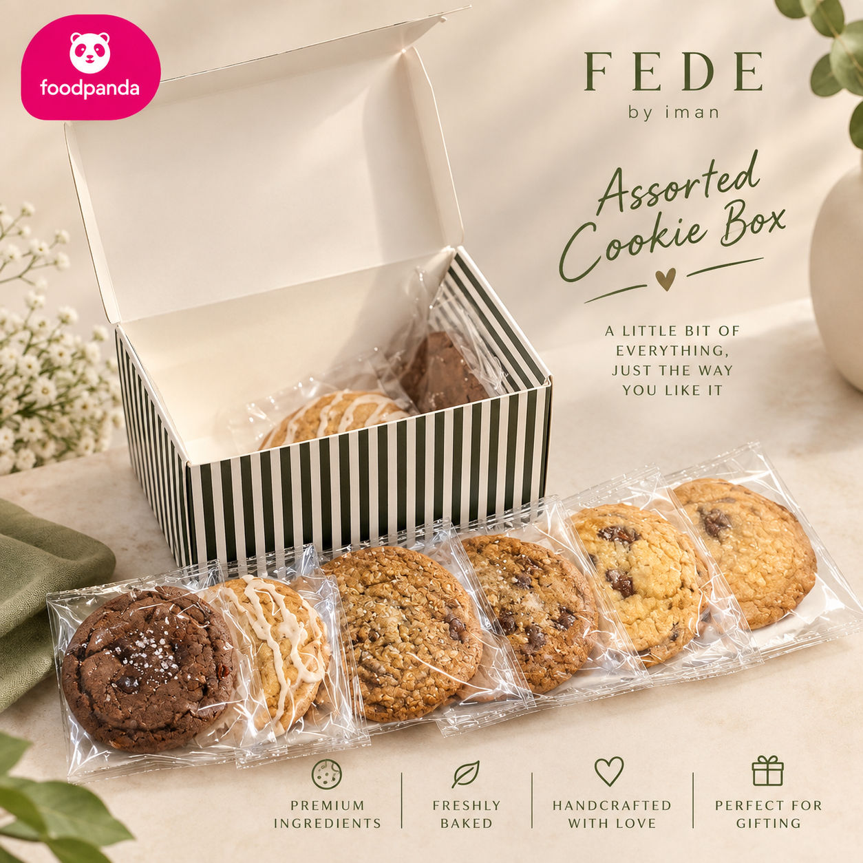 Assorted cookie box