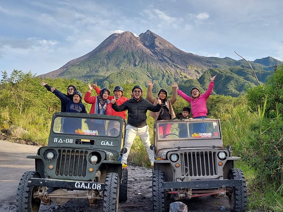 Javanese Village And Ancient Volcano Tour