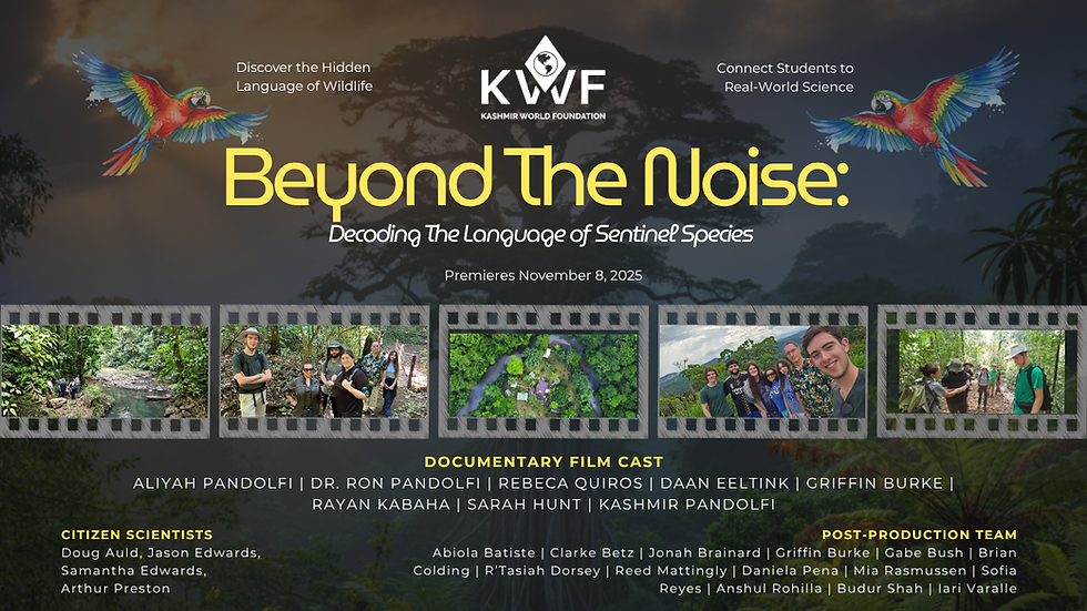 KwF Expedition Team at Tamandua Biological Station, March 2025