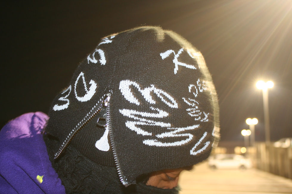 Thumbnail: DOUBLE LAYER ZIP BEANIE