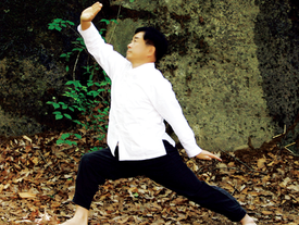 팔단금 제3초식/조리비위수단거(調理脾胃須單擧)