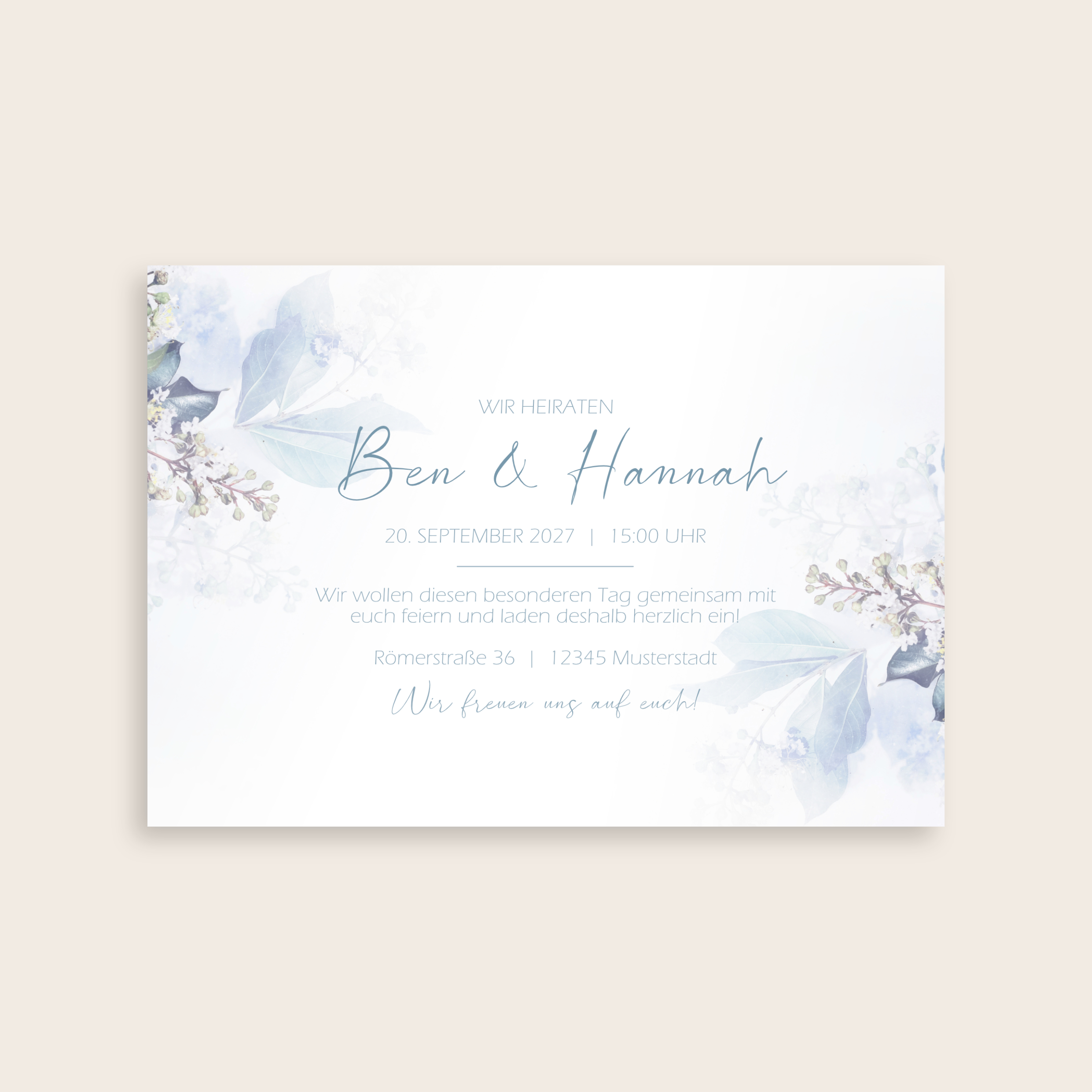 Hochzeitseinladung