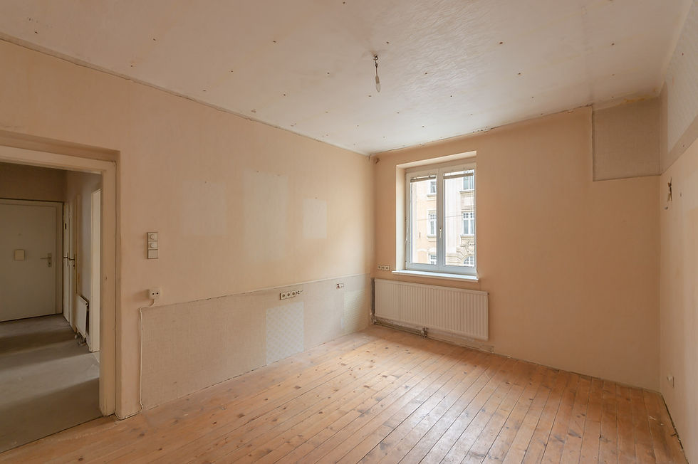Schlafzimmer vorher
