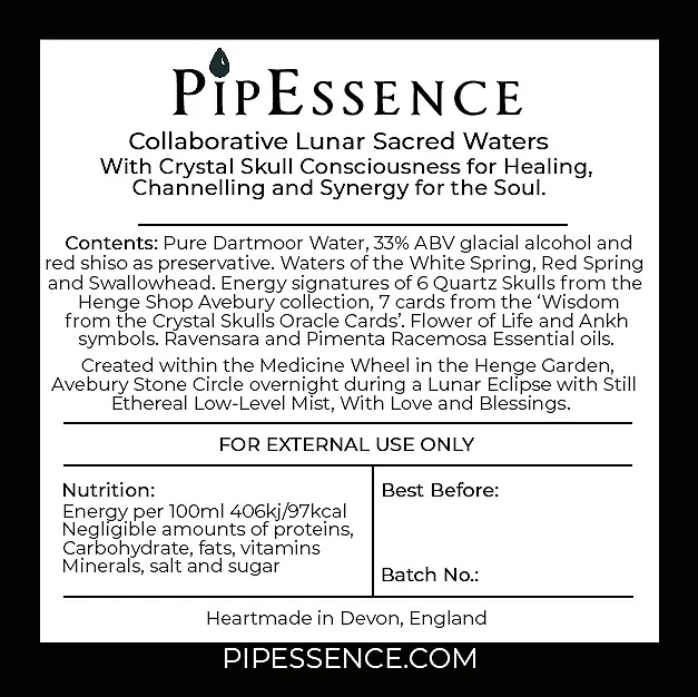 Thumbnail: The PipEssence Togetherness essence,  back label
