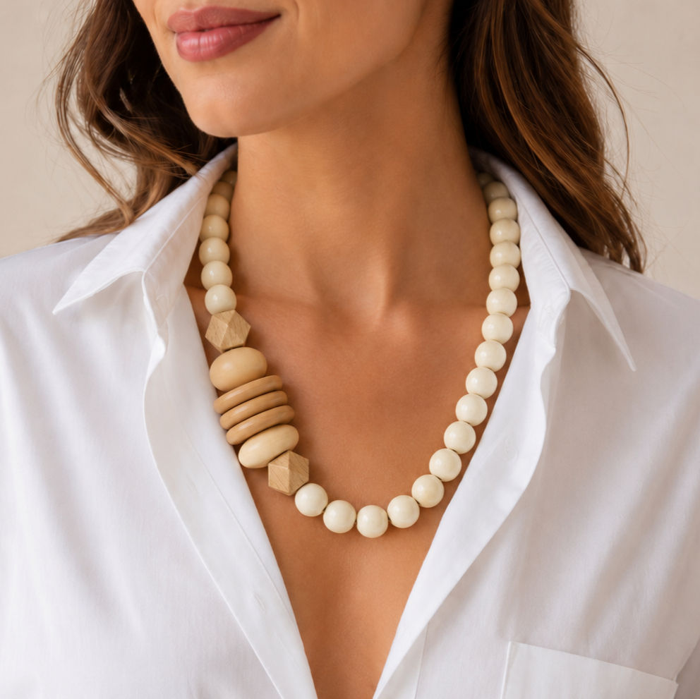 Stone Necklace-mixed