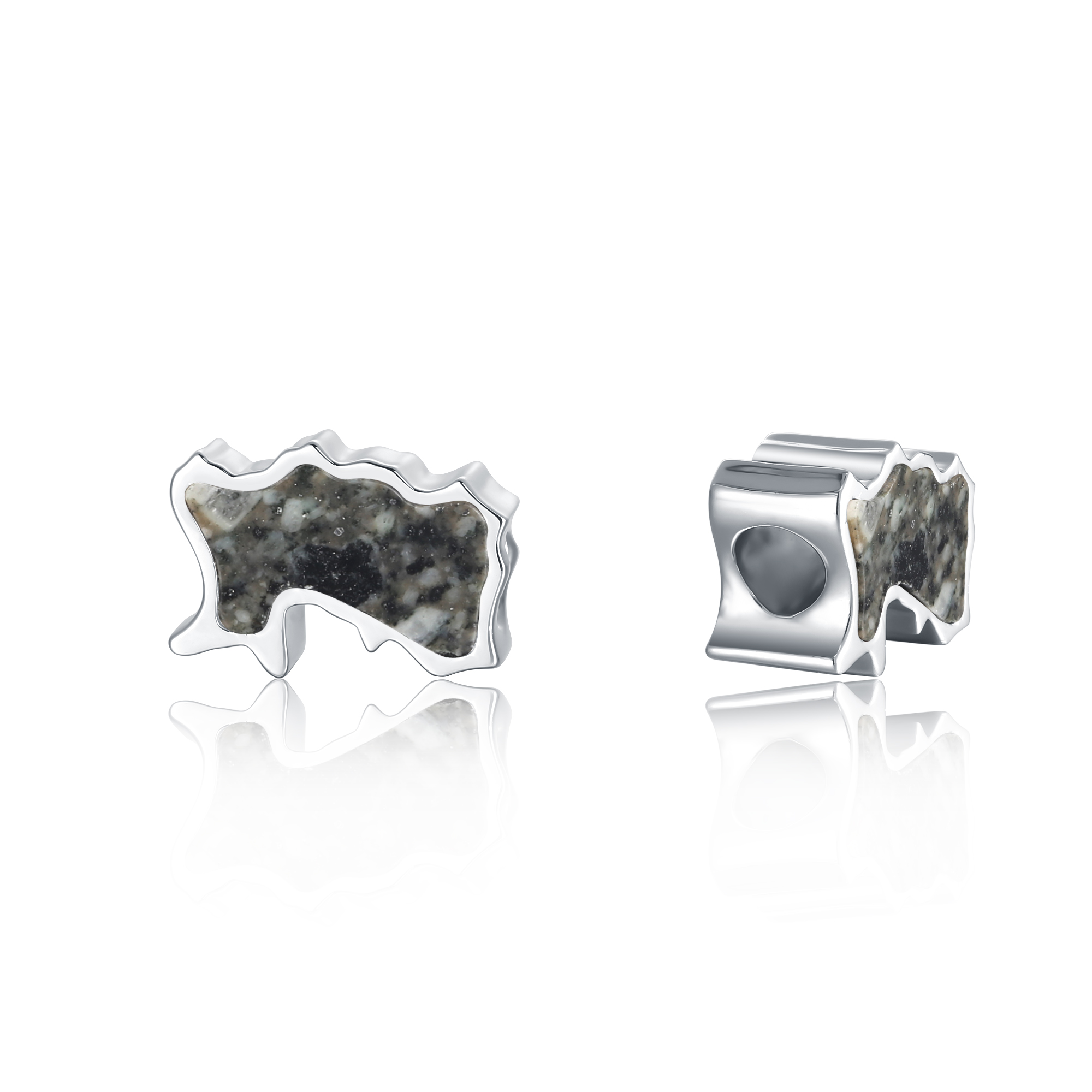 Jersey Granite Bead Charm