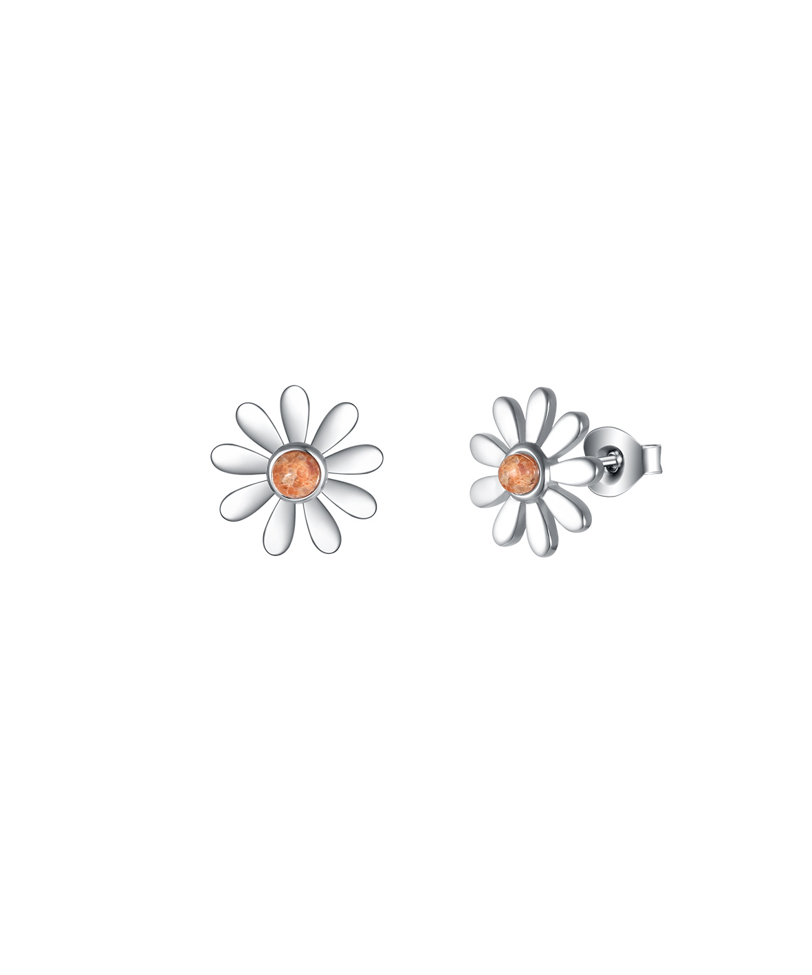 Jersey Granite Daisy Stud Earring