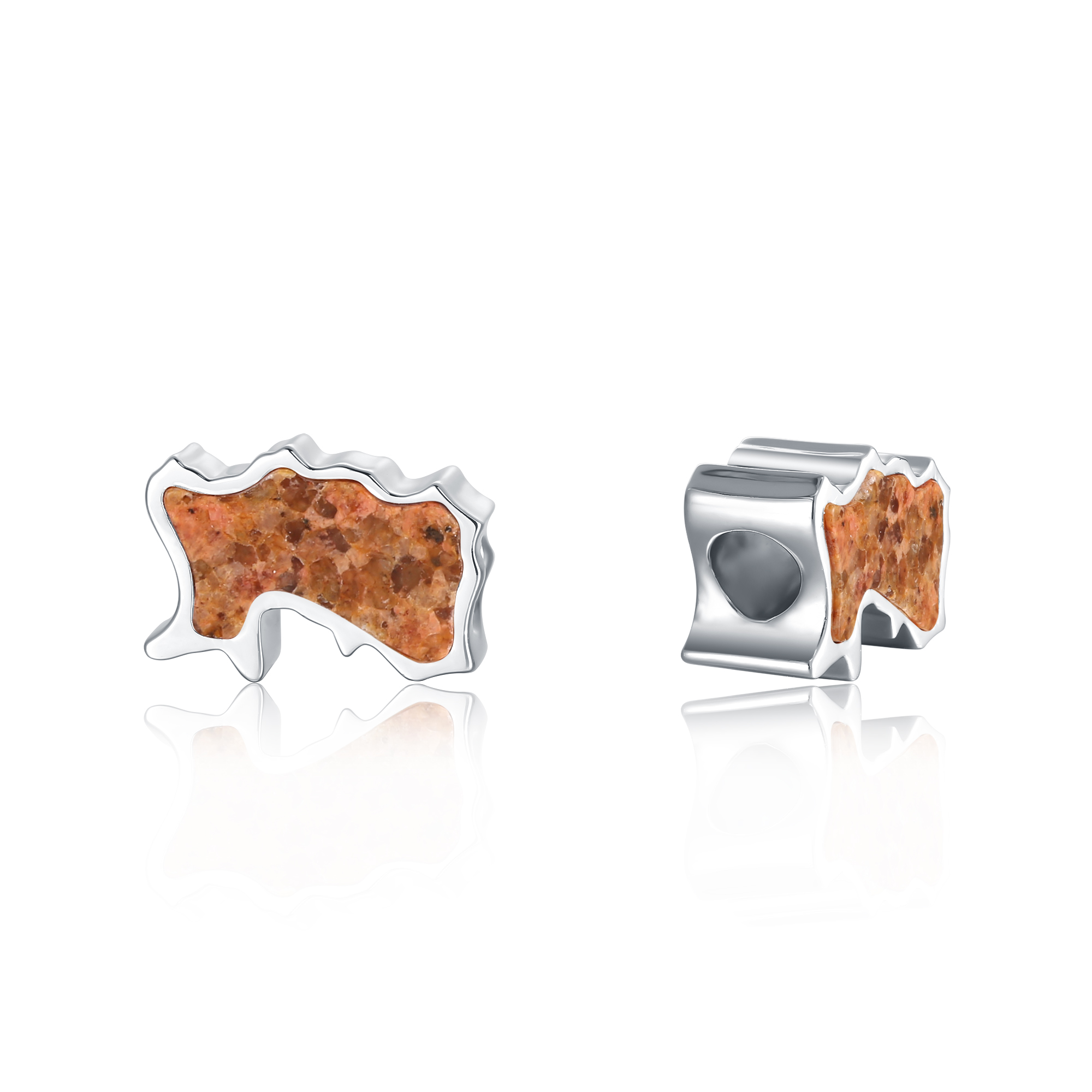 Jersey Granite Bead Charm