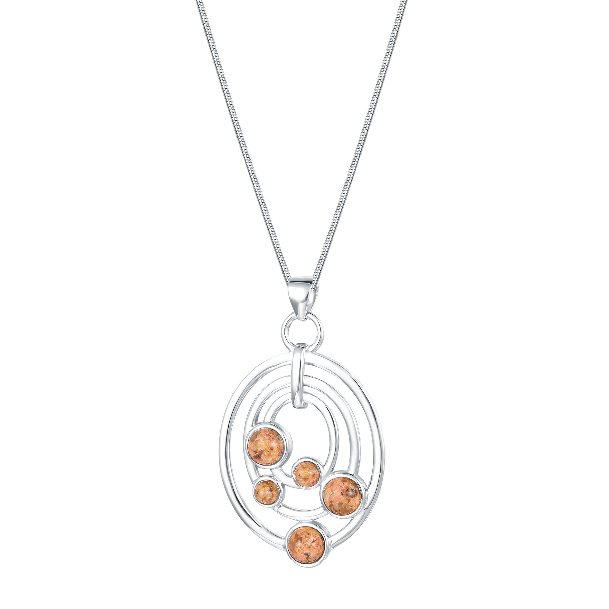 Jersey Granite Ovals Necklace