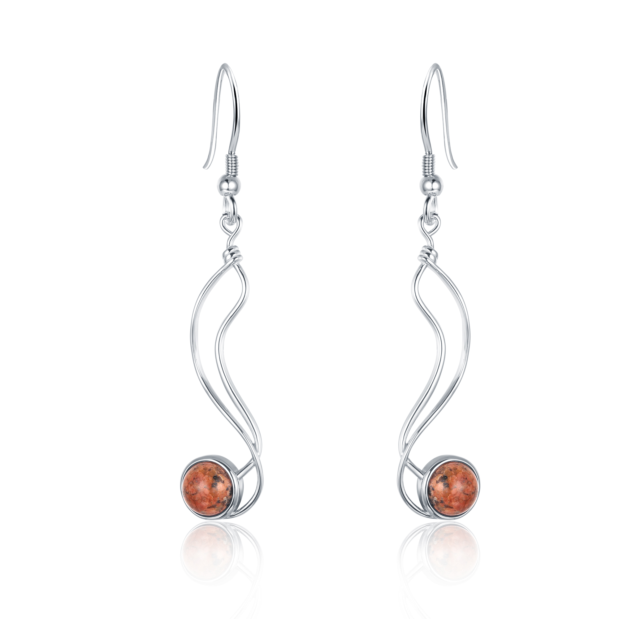 Long Wave Earrings