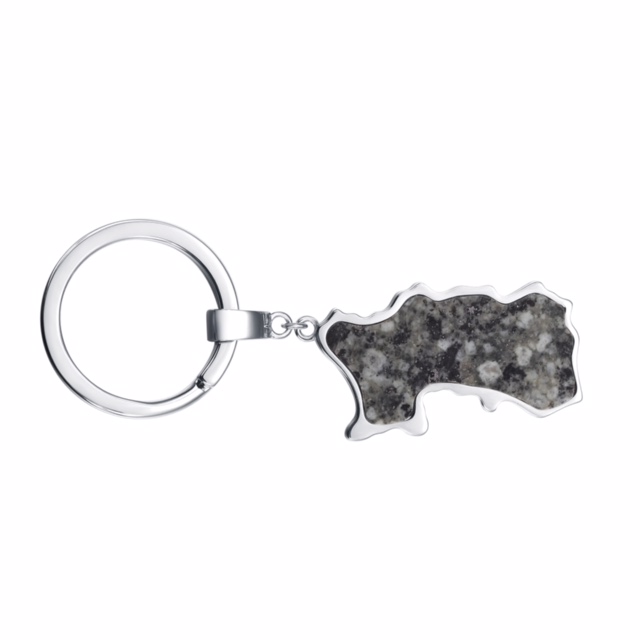 Jersey Island Keyring