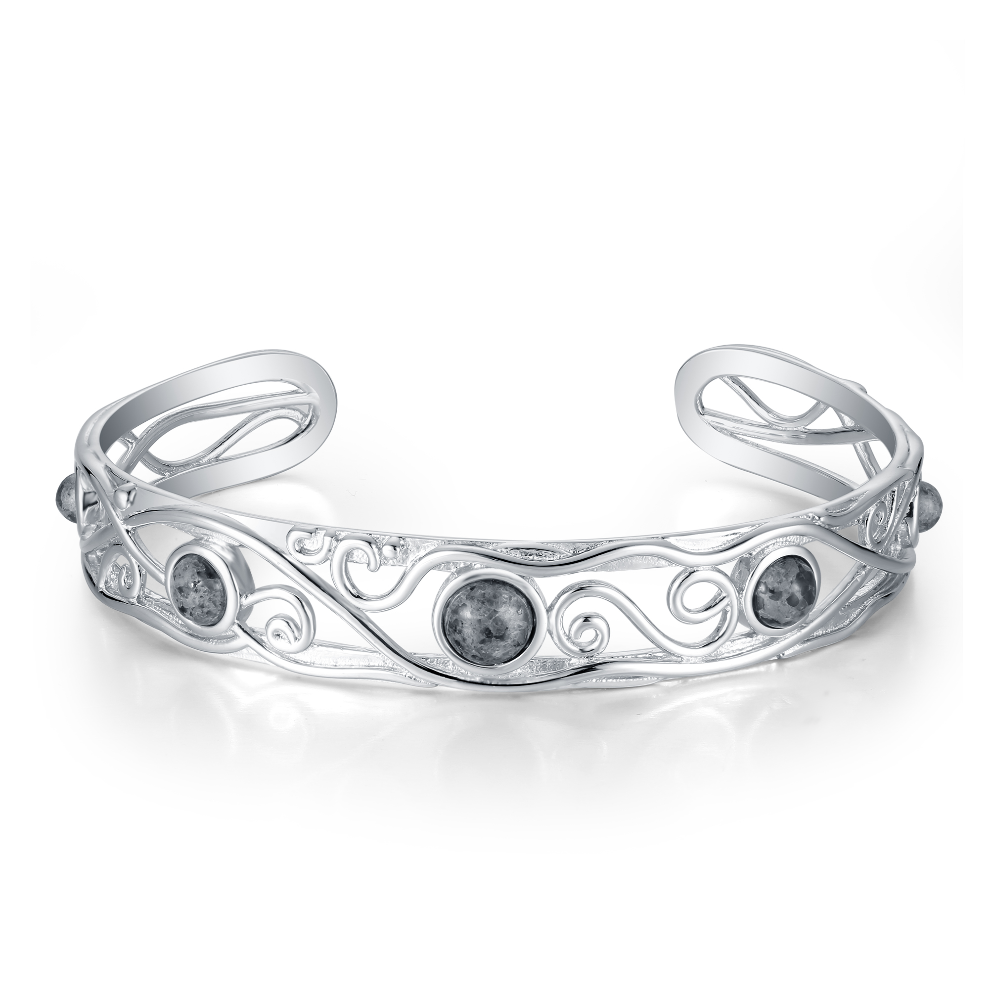 Jersey Granite 5 Stone Bangle