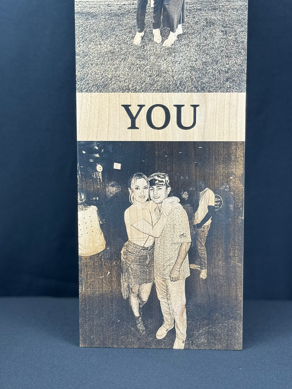 Thumbnail: Lazer Engraved Photo on Wood