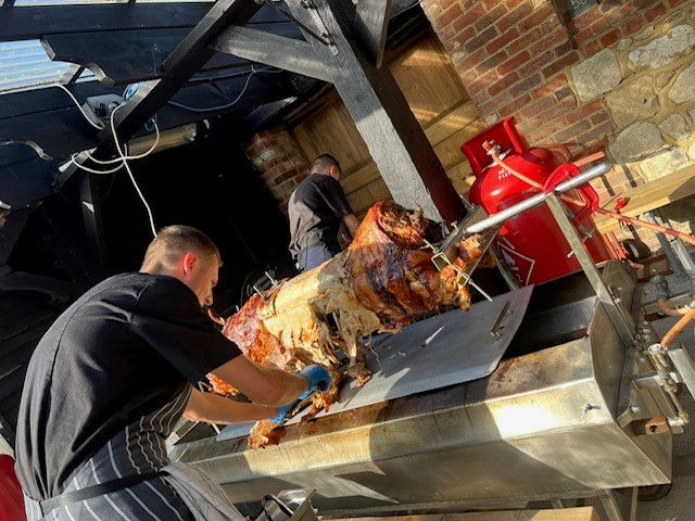 Hog roast pic