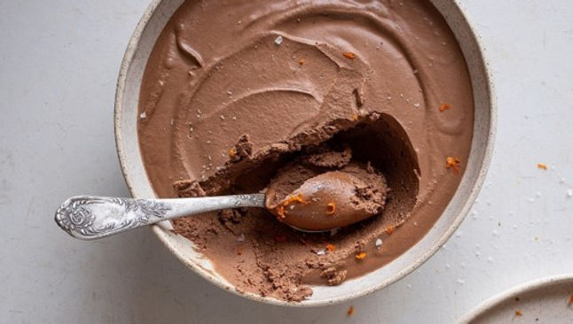 Chocolate-Clementine Ganache with Olive Oil