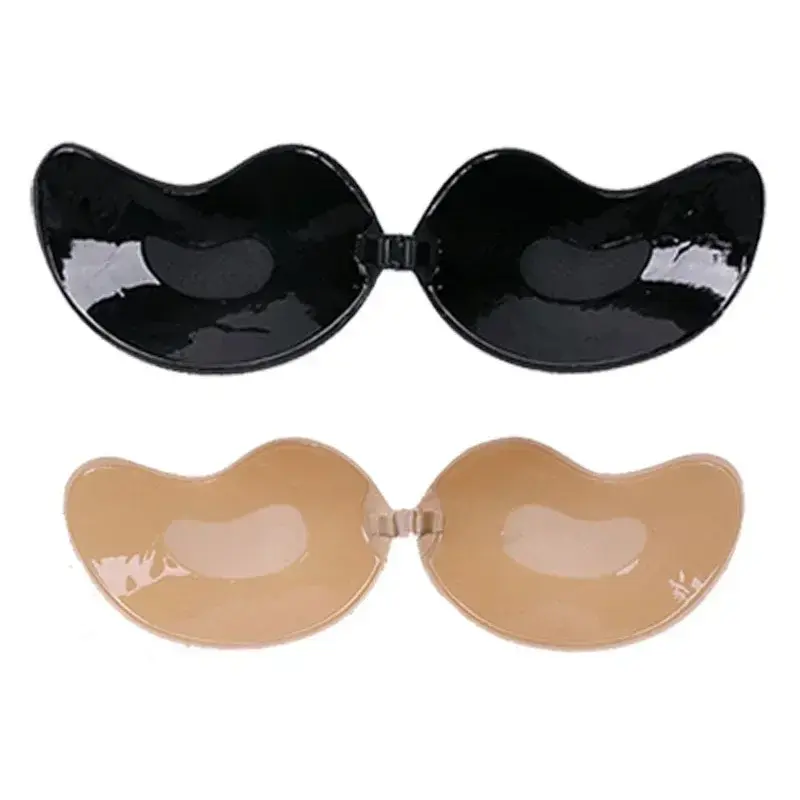 Thumbnail: 1/2 Pcs Women’s Invisible Push-Up Self-Adhesive Silicone Bra