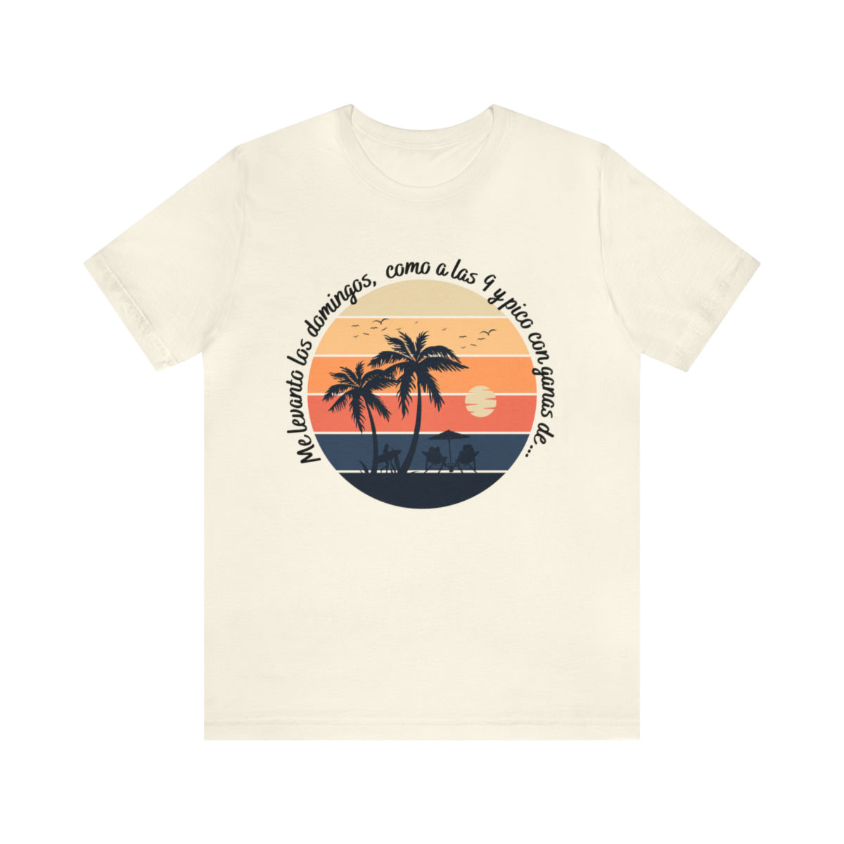 Me levanto los domingos... Unisex Jersey Short Sleeve Tee