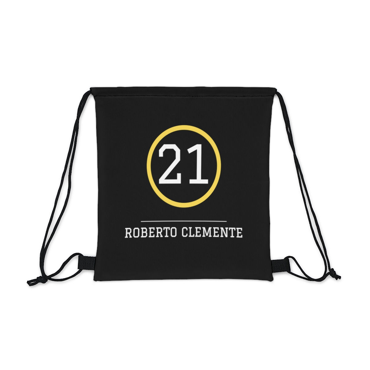 Roberto Clemente #21 Outdoor Drawstring Bag