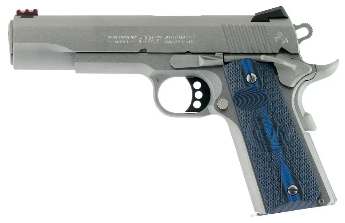 Colt 1911 Competition Government 45 ACP Semi Auto Pistol - 8 Rounds | 5" Barrel