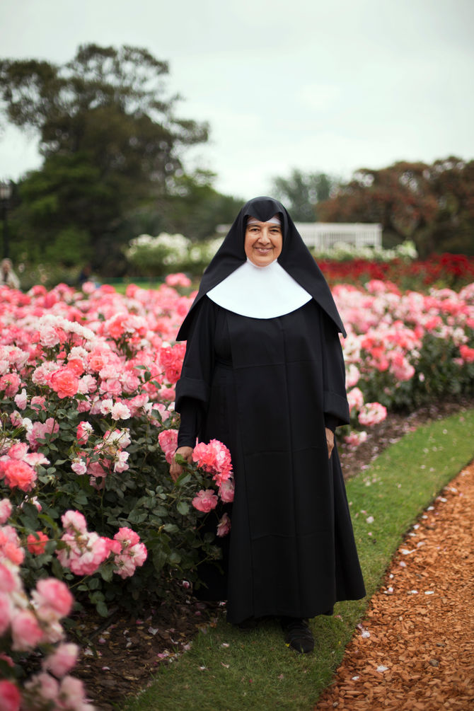 Monjas en Rosedal