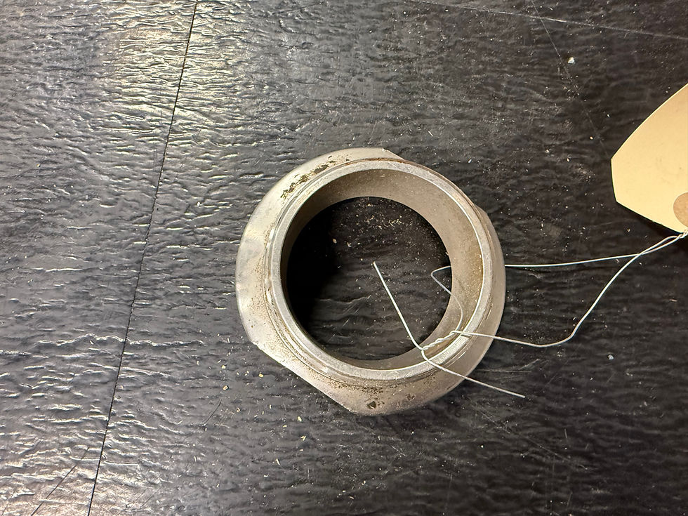 AG523524 AGCO 2" Full Port Flange X 2" Male Thread Adapter