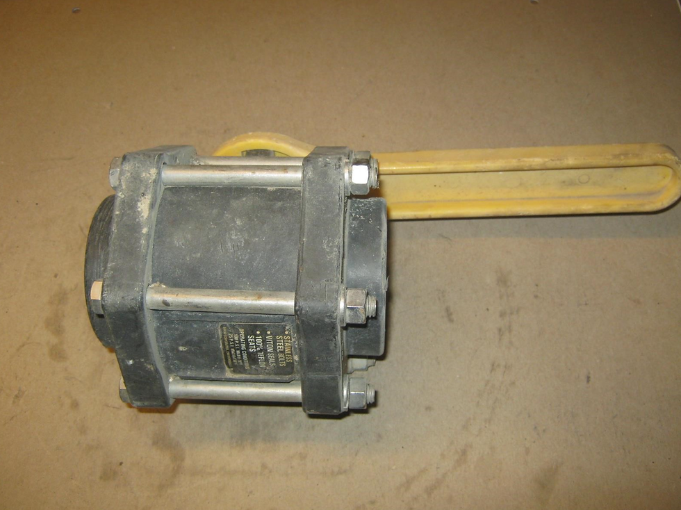 Thumbnail: AG513859 AGCO Banjo 2" 6-Bolt Poly Ball Valve
