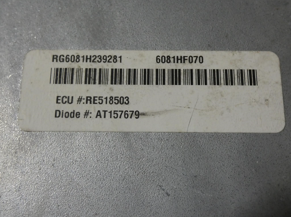 Thumbnail: RE518503 John Deere Engine Controller