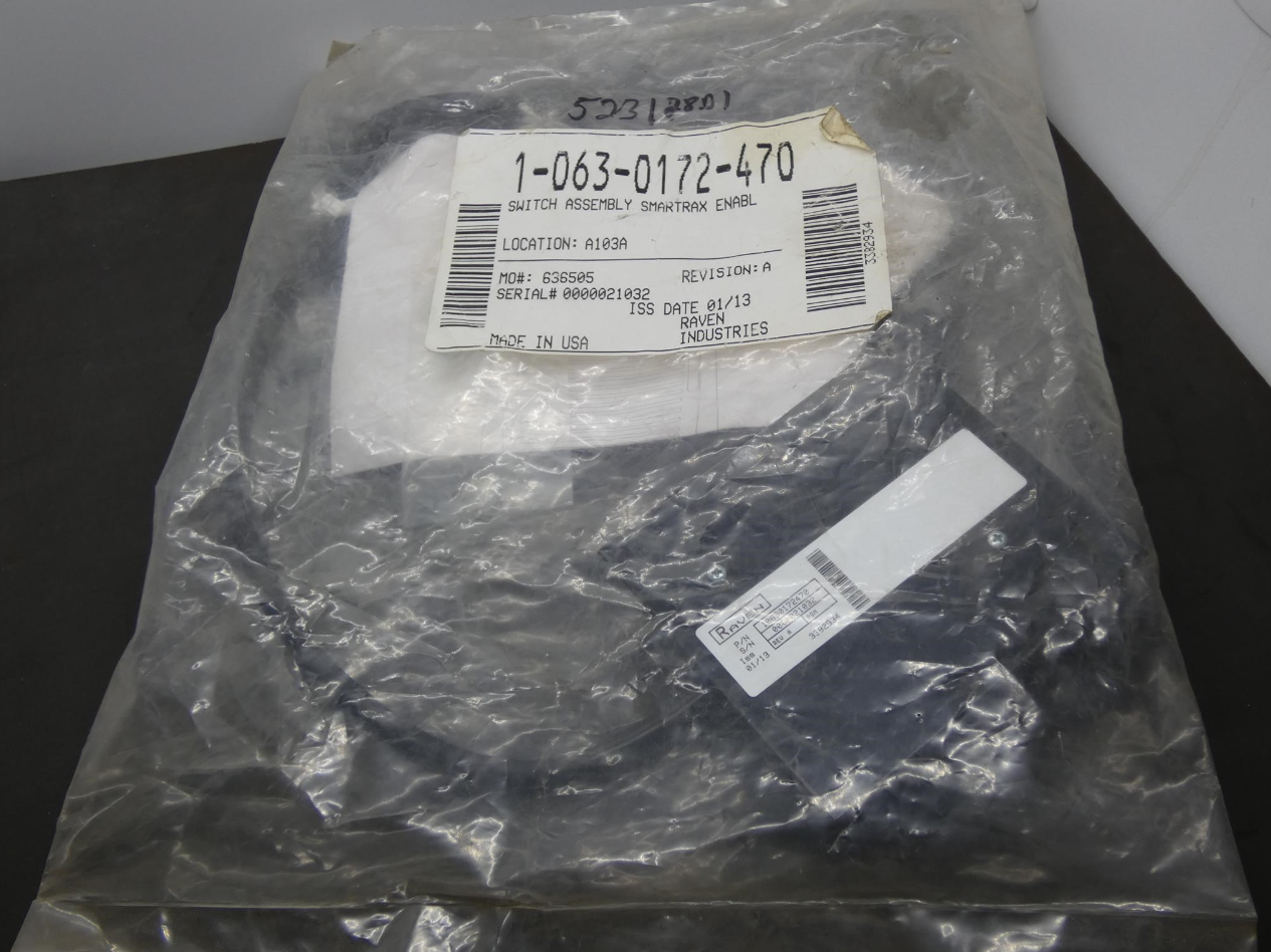 1-063-0172-470 Raven SmarTrax Foot Pedal Switch On/Off