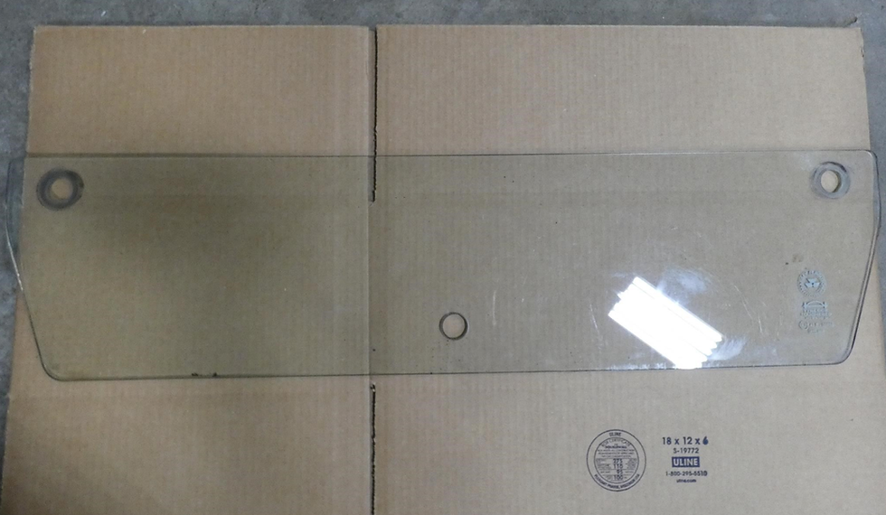 3476137M1 Rear Lower Glass / AGCO Massey Ferguson 393